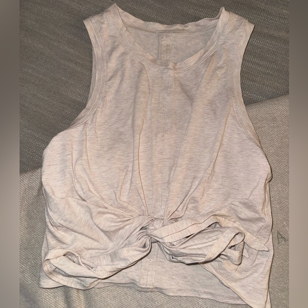 Lululemon knot tank top size 4